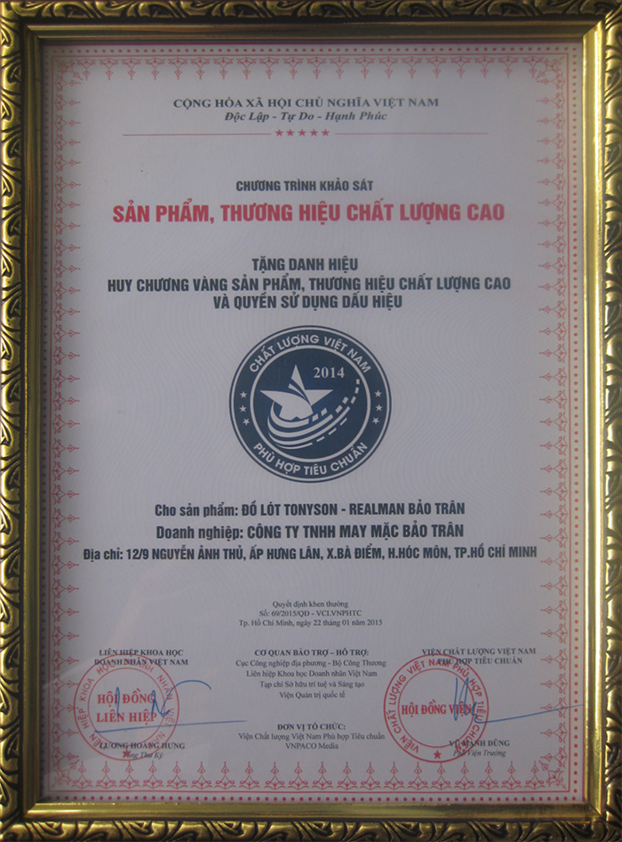 Sản Phẩm Thương Hiệu chất lượng cao